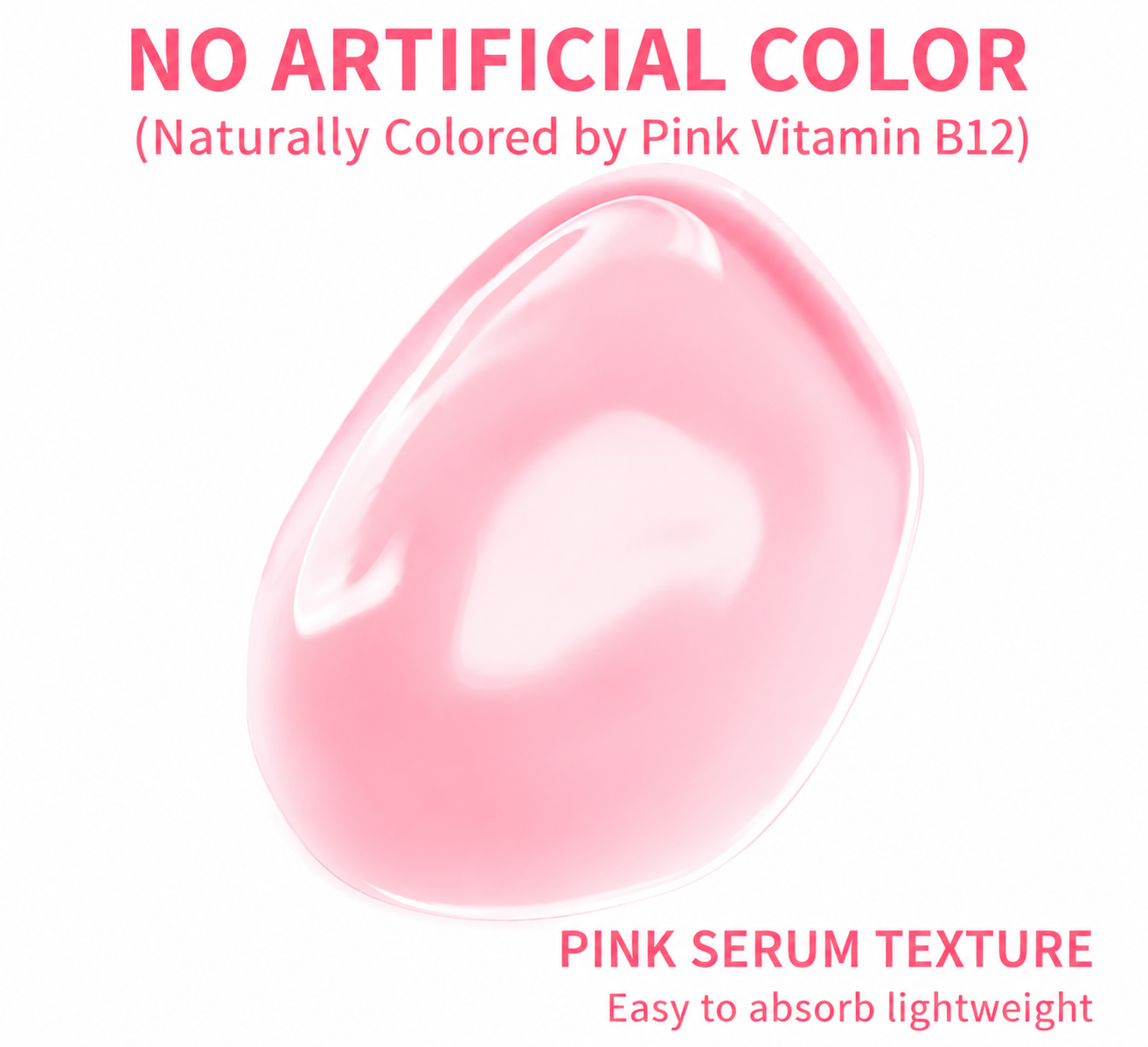 Pink Peptide Serum Moisturizing And Hydrating Facial Serum