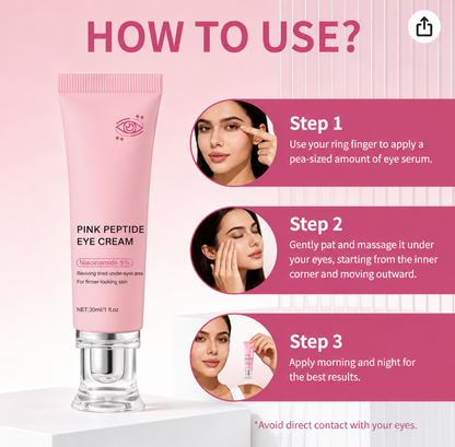 Pink Peptide Hydrating Moisturizing And Nourishing Eye Cream