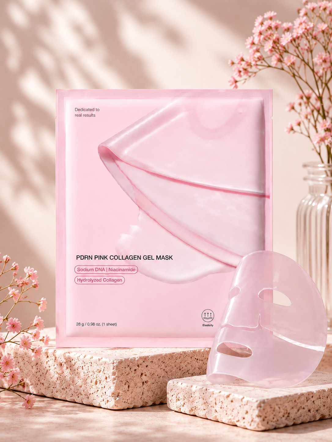 PDRN Pink Collagen Facial Mask