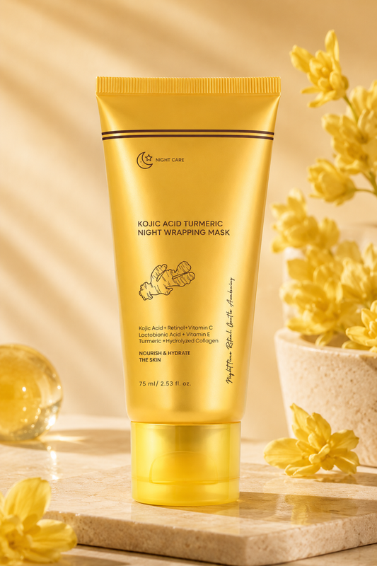 Kojic Acid Curcumin Mask + Brush