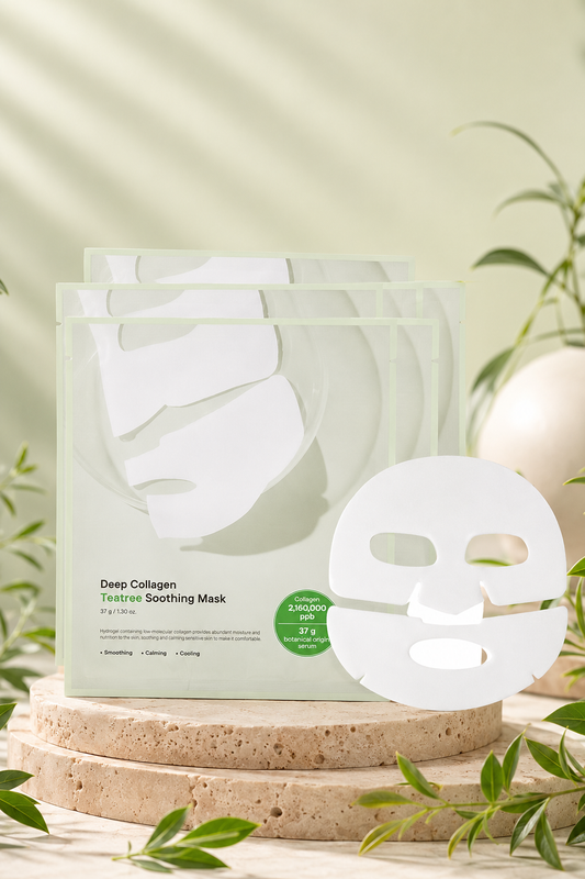 Collagen Tea Tree Moisturizing Face Mask