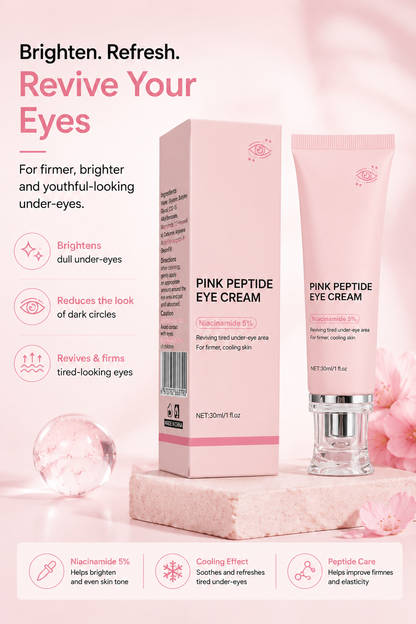 Pink Peptide Hydrating Moisturizing And Nourishing Eye Cream