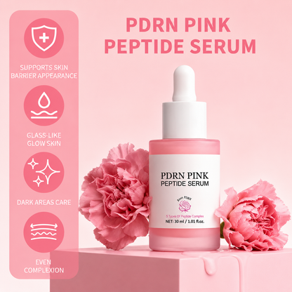Pink Peptide Serum Moisturizing And Hydrating Facial Serum